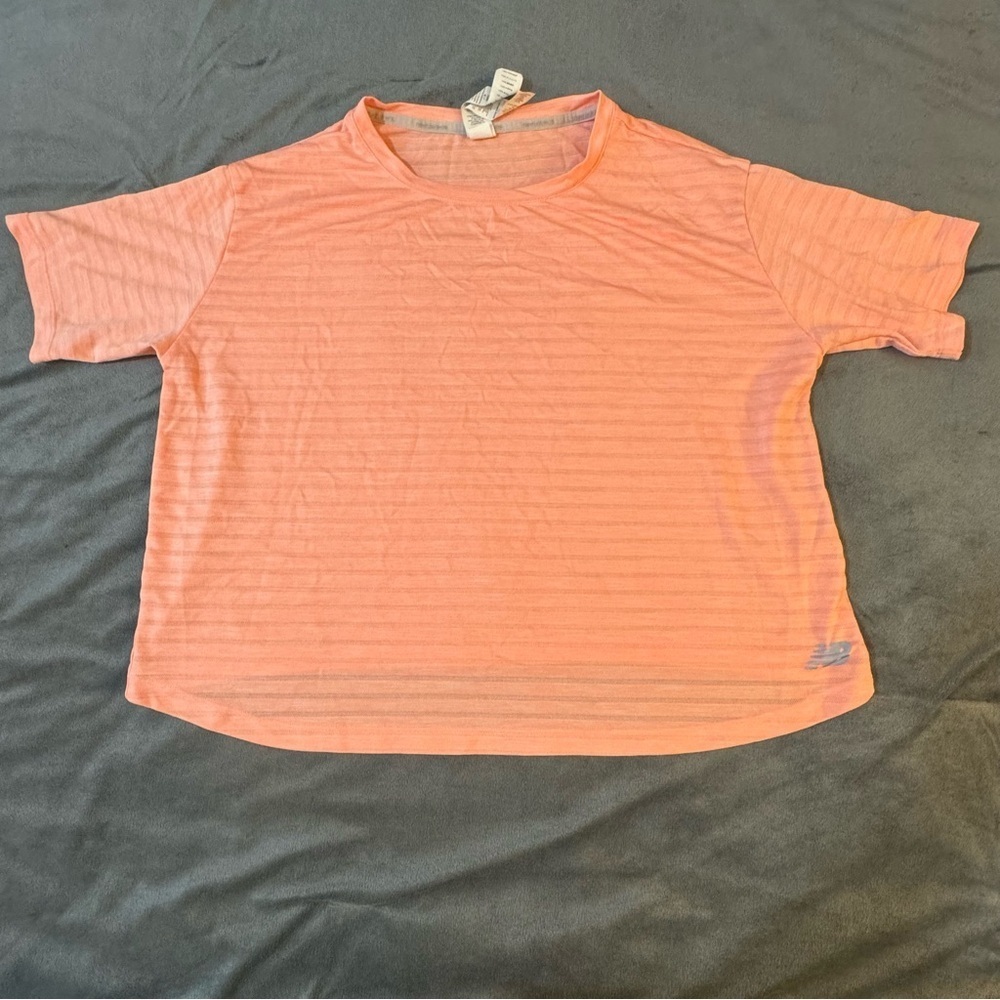 New Balance Orange Short Sleeve Tee
#1107